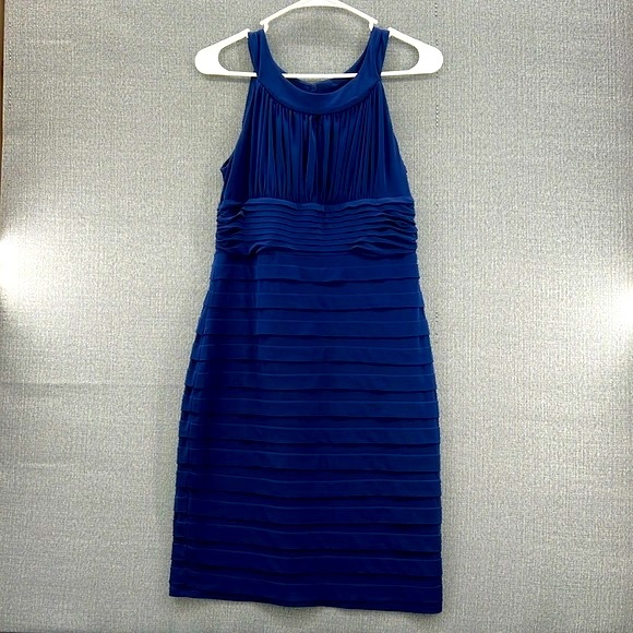 AA Studio Women’s Royal Blue Polyester Formal Prom Bridesmaids Dress Size 6‎ - Picture 1 of 11